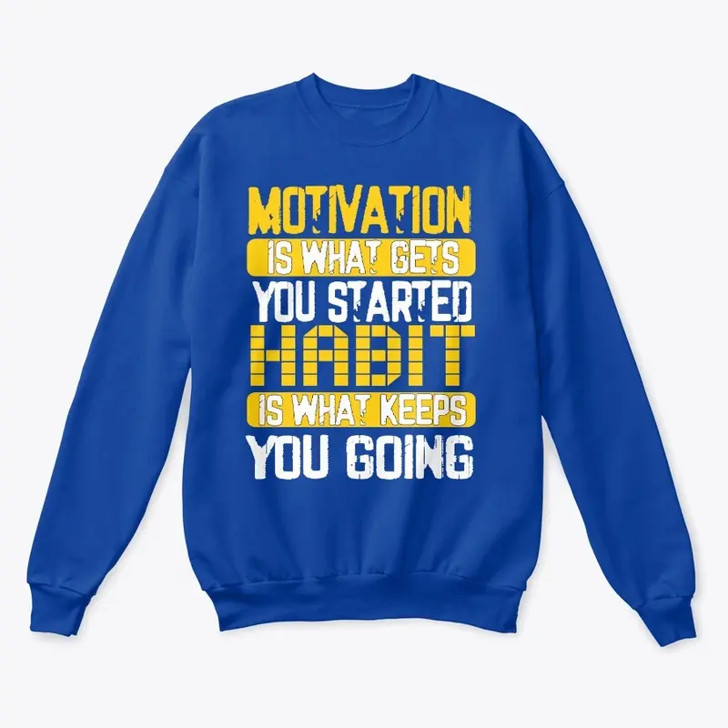 MOTIVATION IS WHAT GETS YOU STARTED